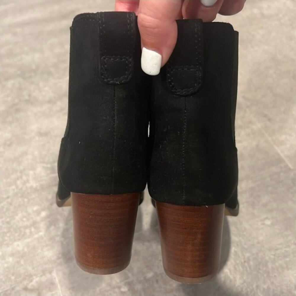 J. Crew Rory Microsuede Heeled Boots 6.5 - Picture 4 of 9